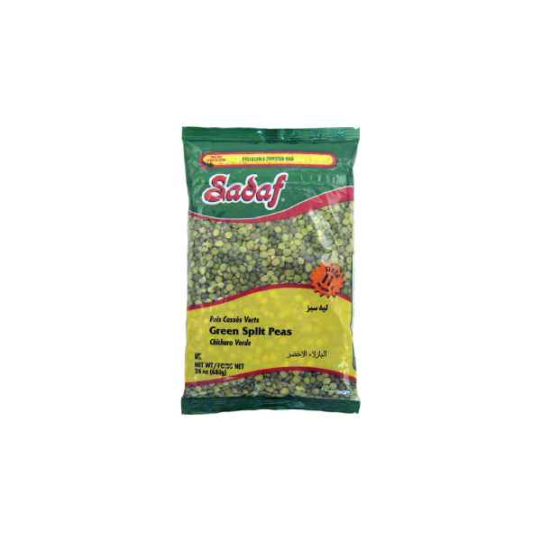 Sadaf Green Split Peas 24oz X 24 pcs Main Image